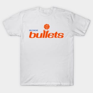 Baltimore Bullets Retro Defunct NBA Team Fan Art T-Shirt